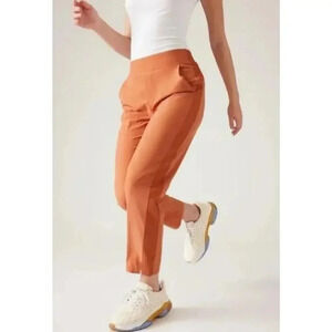Athleta Orange Wide Leg Pants